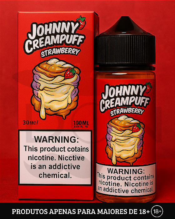 Salt Johny Creampuff - Strawberry - 35mg - 30ml