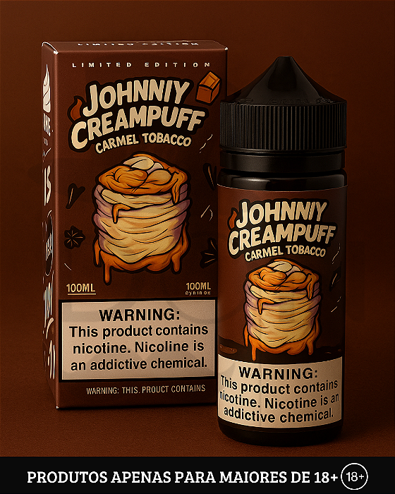 Salt Johny Creampuff - Tobacco - 50mg - 30ml