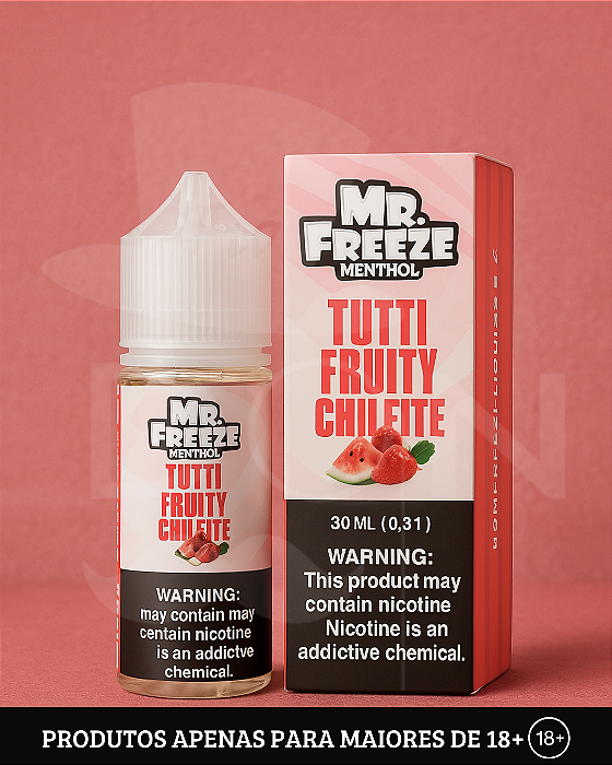 Salt Mr.Freeze - Tutti Fruity Chiclete - 50mg - 30ml