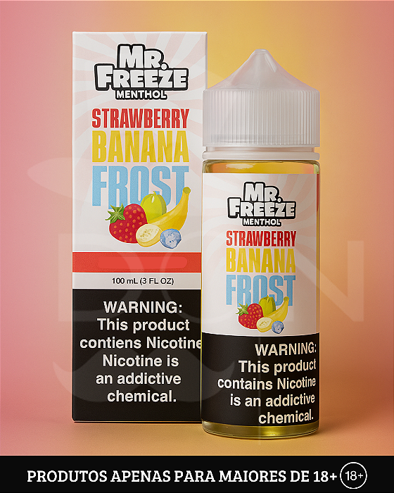 Salt Mr.Freeze - Strawberry Banana Frost - 50mg - 30ml
