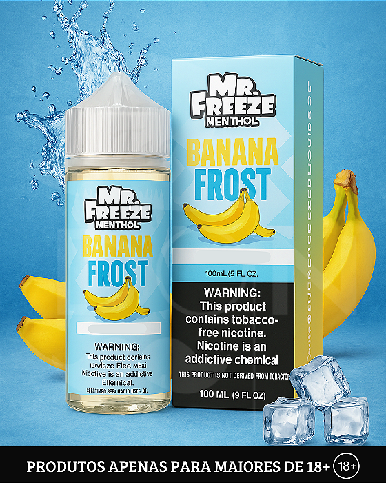 Juice Mr.Freeze - Banana Frost - 0mg - 100ml
