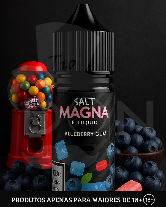 Salt Magna Fusion - Blueberry Gum - 35mg - 30ml