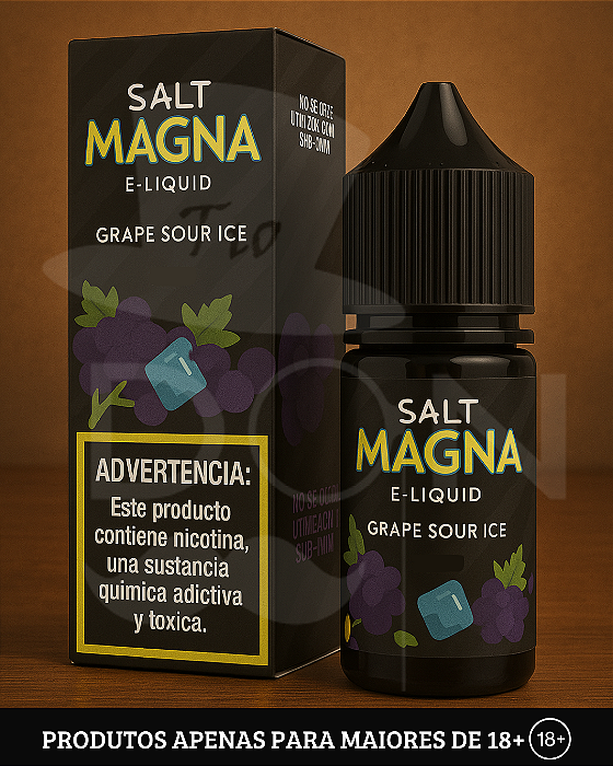 Salt Magna Ice - Grape Sour Ice - 20mg - 30ml