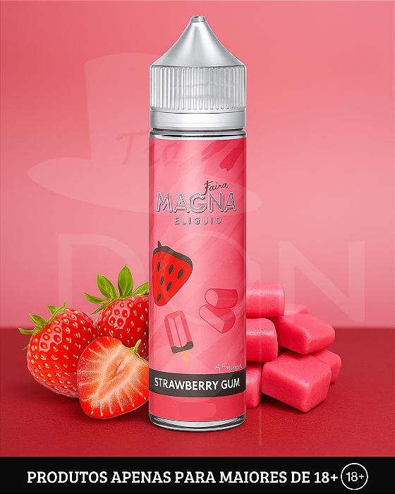 Juice Magna Fusion - Strawberry Gum - 6mg - 100ml
