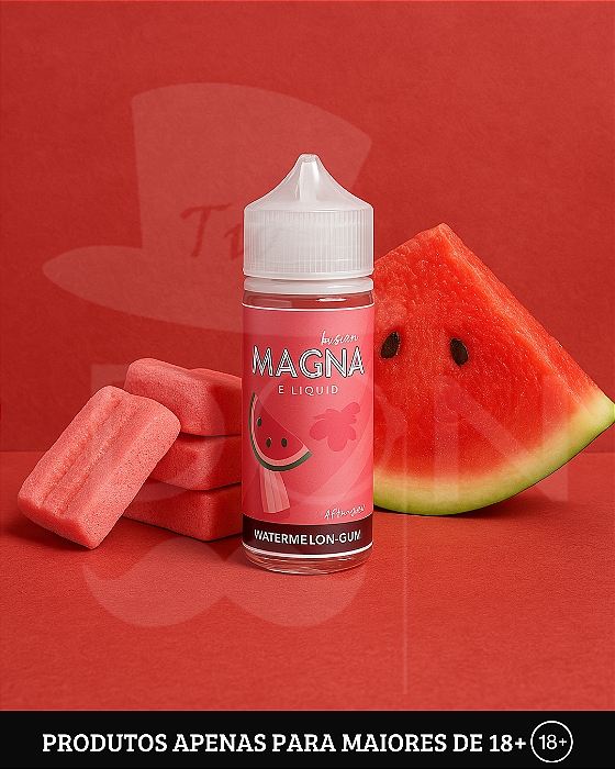 Juice Magna Fusion - Watermelon Gum - 0mg - 100ml