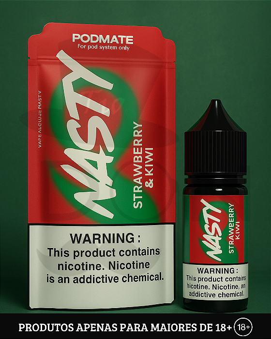 Salt Nasty PodMate - Strawberry Kiwi - 50mg - 30ml