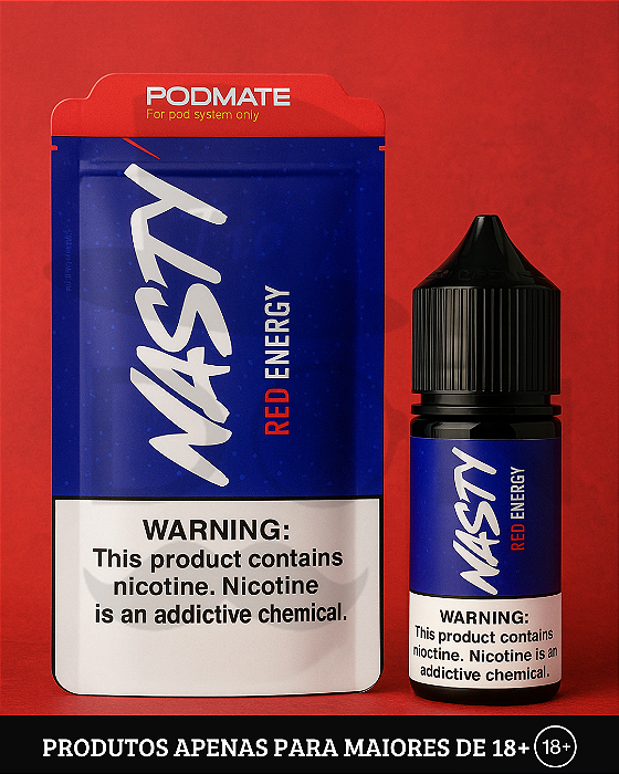 Salt Nasty PodMate - Redbull - 50mg - 30ml