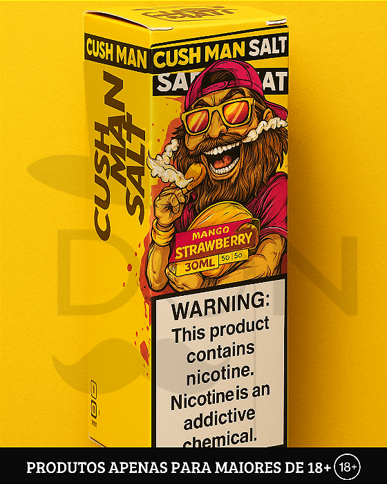 Salt Nasty - Cush Man Strawberry - 35mg - 30ml
