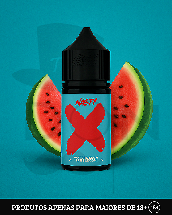 Salt Nasty X - Watermelon Bubblegum - 25mg - 30ml