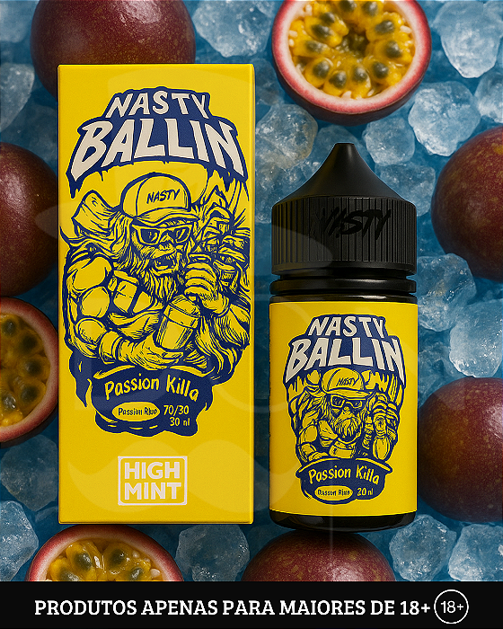 Juice Nasty - Passion Killa High Mint - 6mg - 60ml