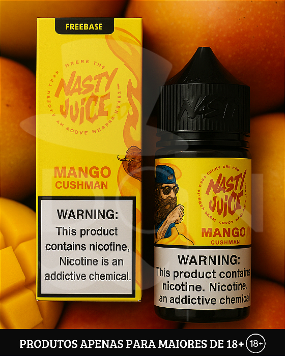Juice Nasty - Cush Man - 3mg - 60ml