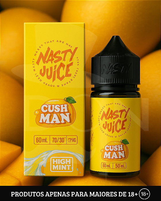 Juice Nasty - Cush Man High Mint - 0mg - 60ml