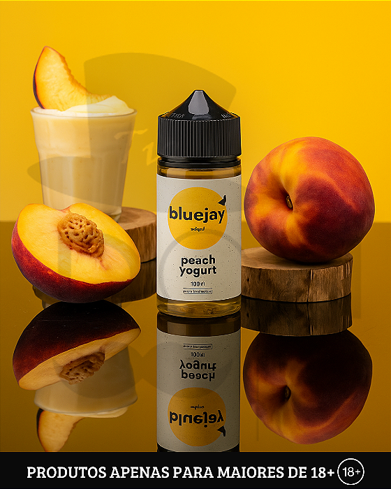 Juice Blue Jay - Peach Yogurt - 6mg - 60ml