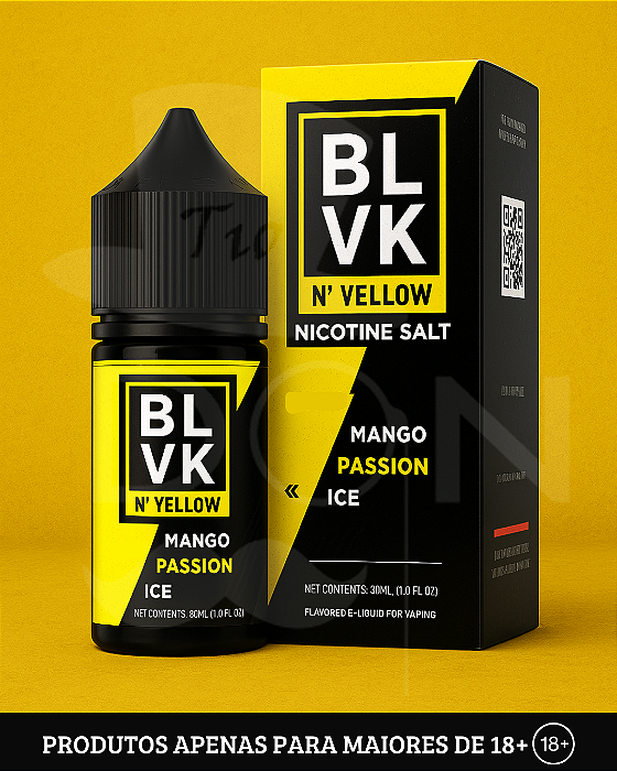 Salt BLVK Yellow Mango - Passion Ice - 50mg - 30ml