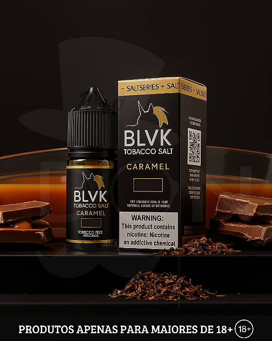 Salt BLVK Original - Tobacco Caramelo - 50mg - 30ml