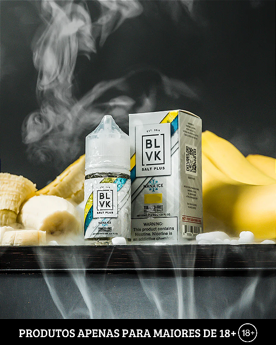 Salt BLVK Plus - Banana Ice - 50mg - 30ml