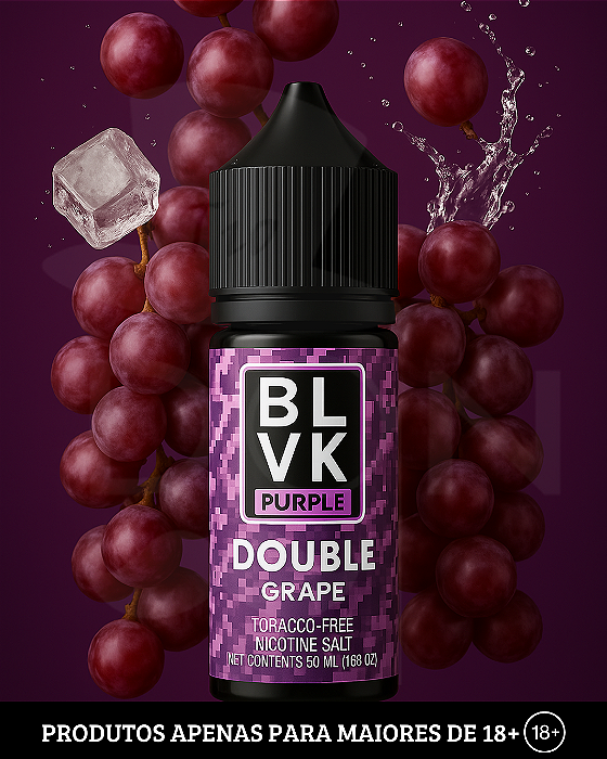 Salt BLVK Purple - Double Grape Ice - 35mg - 30ml