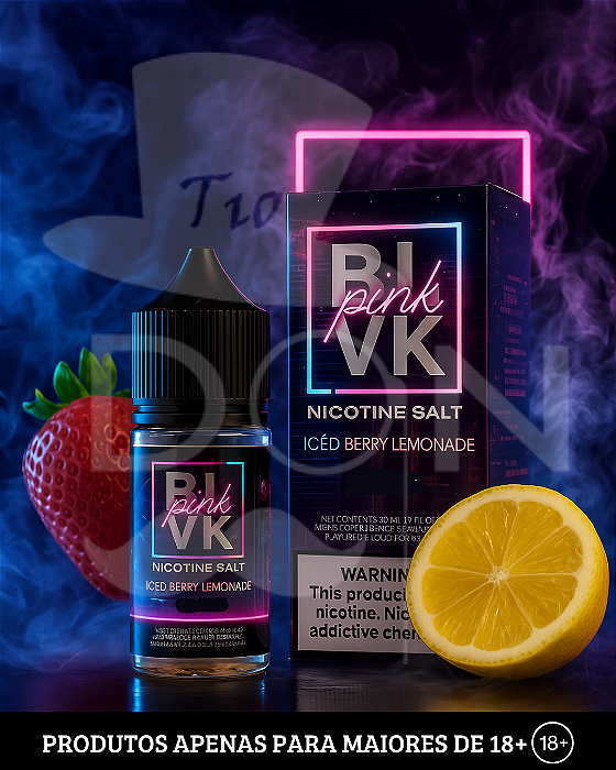Salt BLVK Pink - Iced Berry Lemonade - 35mg - 30ml