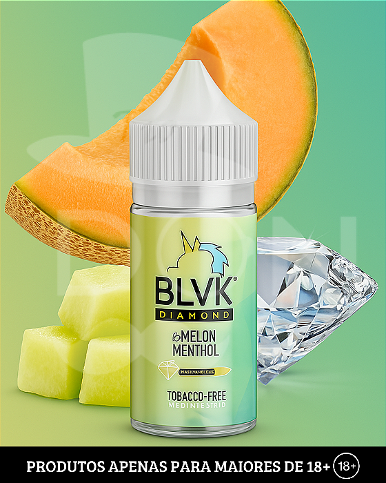 Salt BLVK Diamond - Melon Menthol - 35mg - 30ml