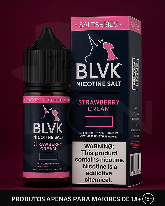 Salt BLVK Original - Strawberry Cream - 20mg - 30ml