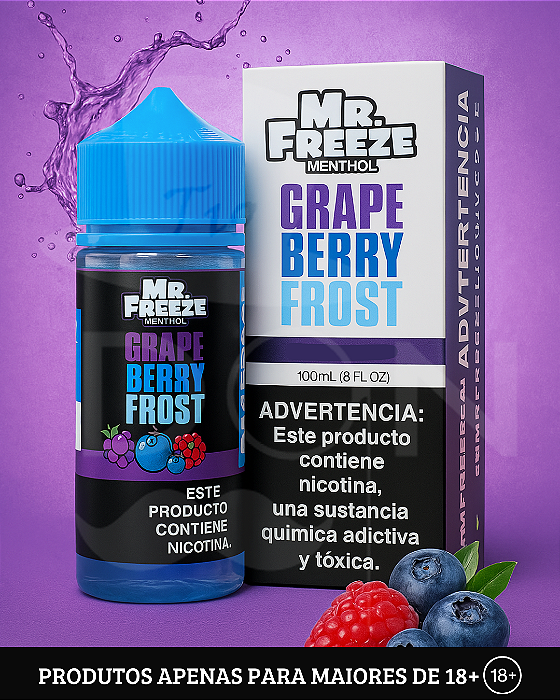 Juice Mr.Freeze - Grape Berry Frost - 3mg - 100ml