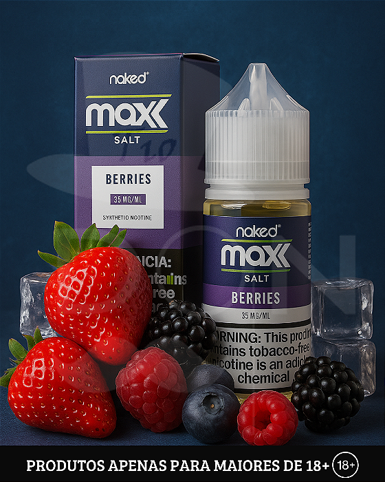 Salt Naked Maxx - Berries Ice - 20mg - 30ml