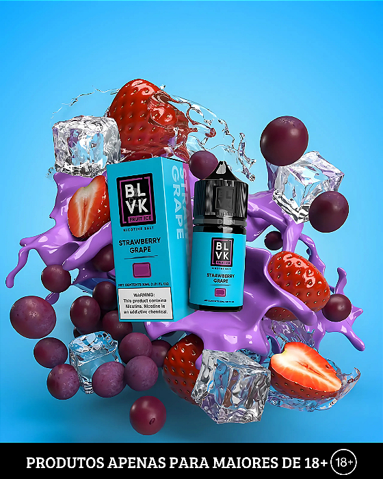 Salt BLVK Remix - Strawberry Grape - 35mg - 30ml