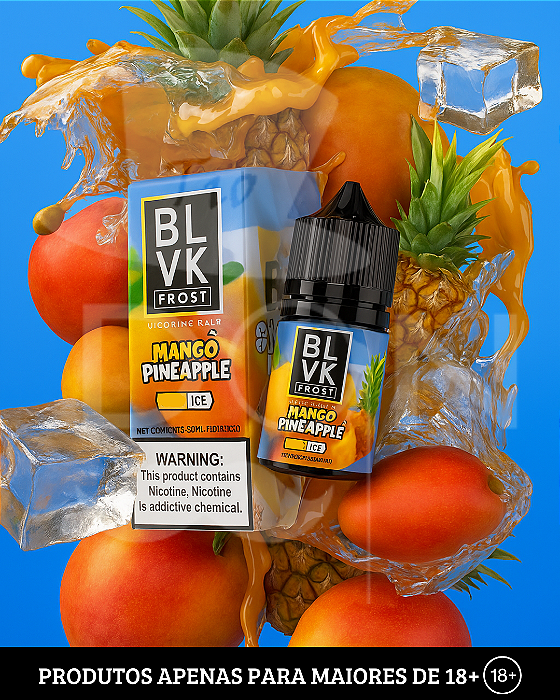Salt BLVK Frost - Mango Pineapple Ice - 50mg - 30ml