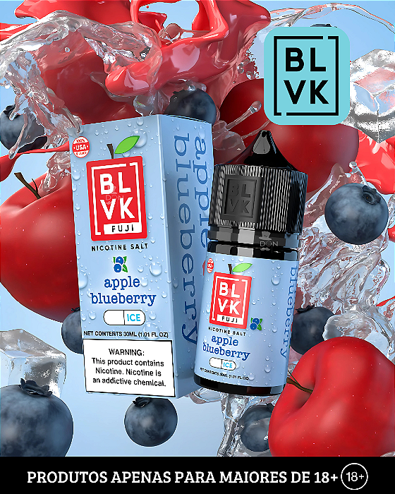 Salt BLVK Fuji - Apple Blueberry - 35mg - 30ml