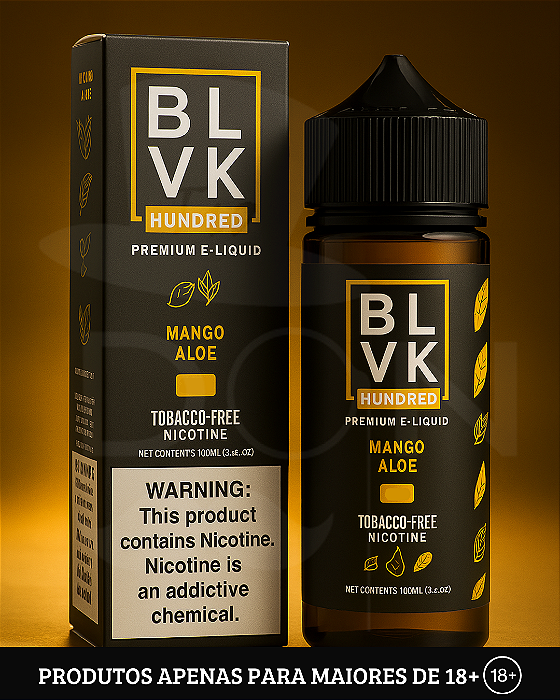 Juice BLVK Hundreds - Mango Aloe - 3mg - 100ml