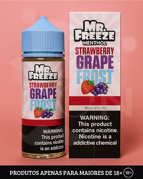 Juice Mr.Freeze - Strawberry Grape Frost - 0mg - 100ml