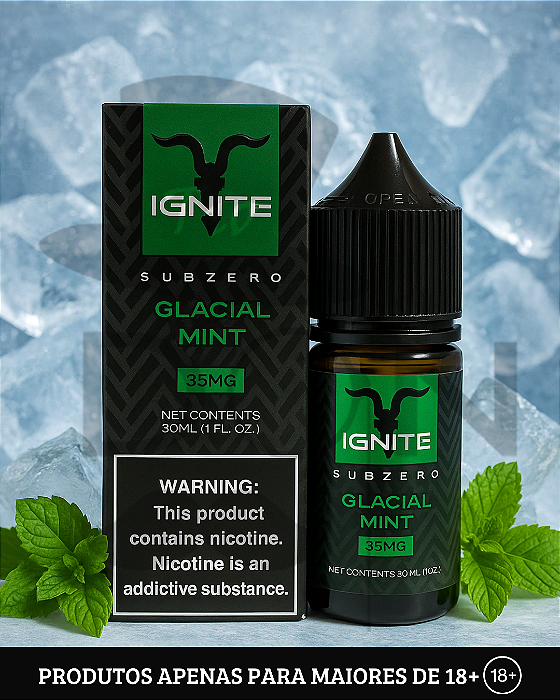 Salt Ignite - Glacial Mint - 35mg - 30ml