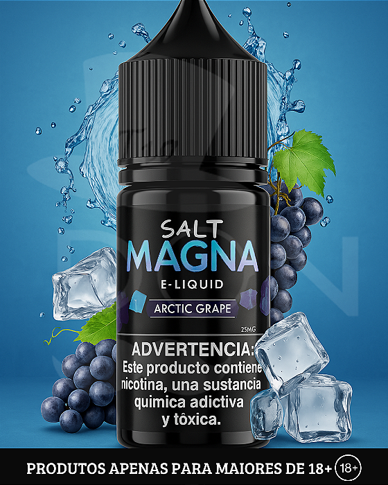 Salt Magna Limited - Arctic Grape - 35mg - 30ml