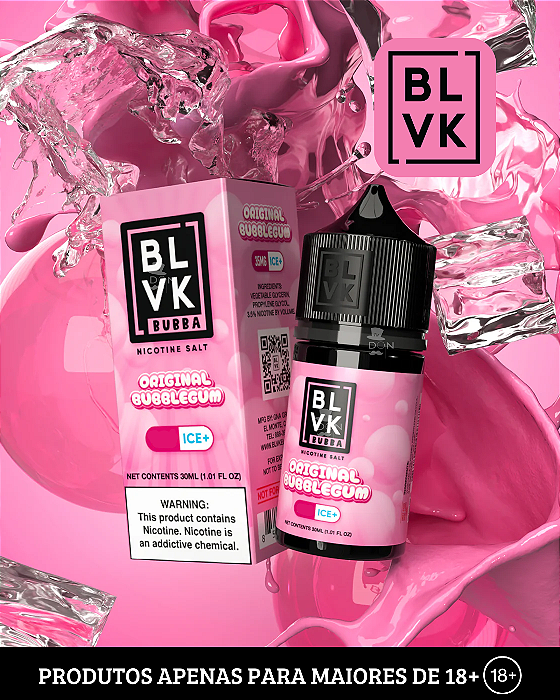 Salt BLVK Bubba - Original Bubblegum - 35mg - 30ml