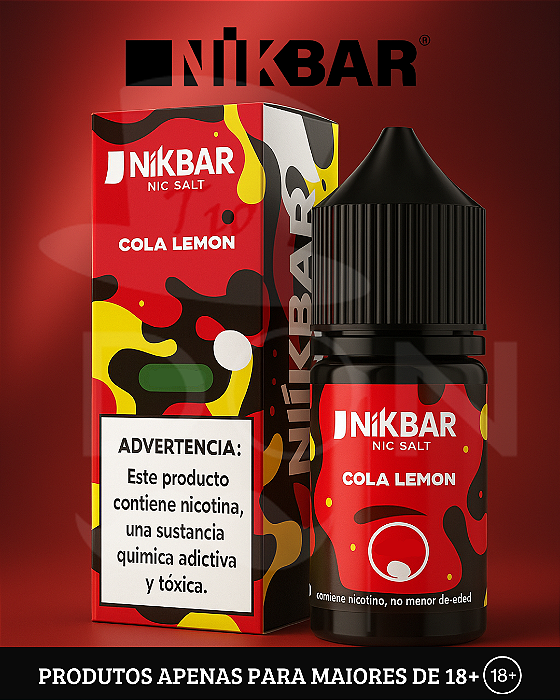 Salt Nikbar - Cola Lemon - 35mg - 30ml