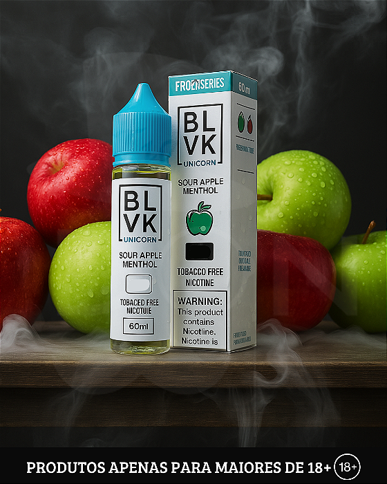 Juice BLVK Original - Double Apple Menthol - 3mg - 60ml