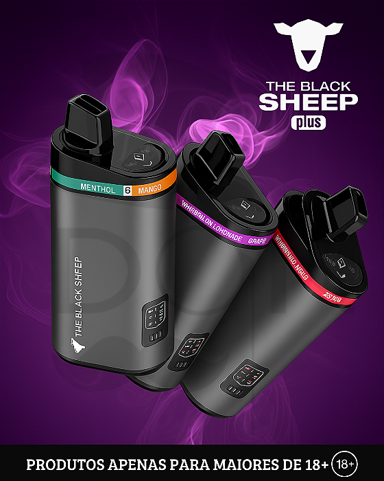 Descartável Black Sheep 20K|5% (50mg)