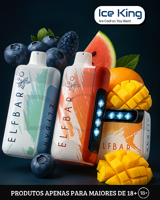Descartável Elfbar Ice King 40k | 5% (50mg)