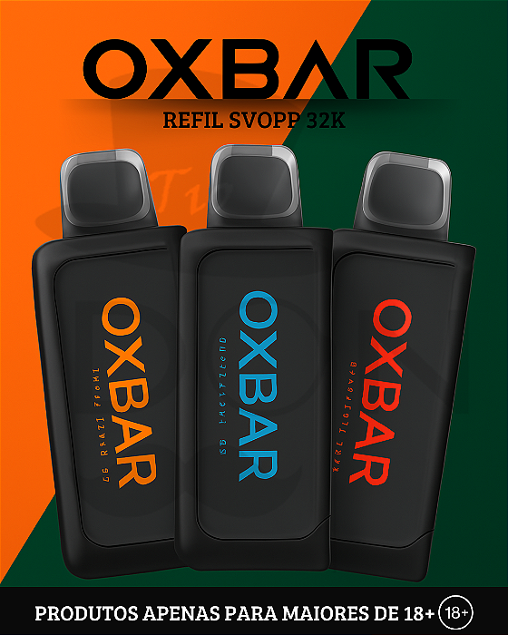 REFIL Oxbar Svopp G32K 2%|(20mg) (SEM BATERIA)