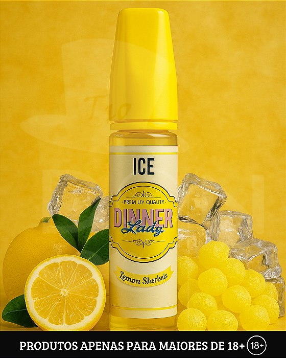 Salt Dinner Lady - Lemon Sherbet - 50mg - 30ml