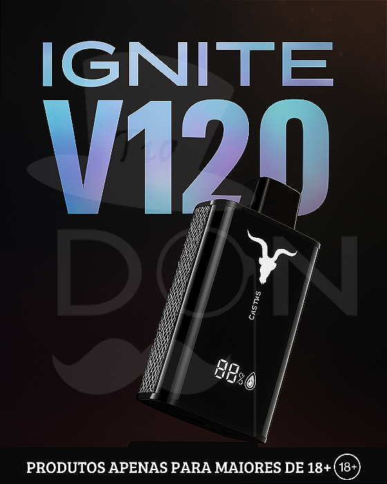 Descartável Ignite V120 12k | 5% (50mg)