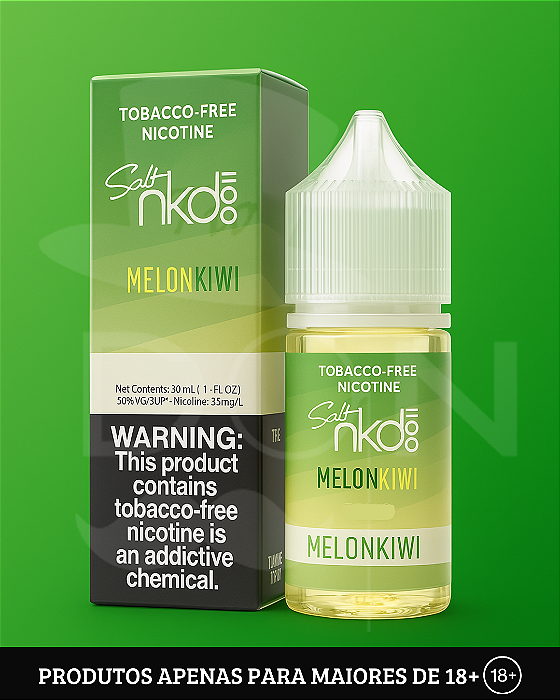 Salt Naked USA - Melon Kiwi - 35mg - 30ml