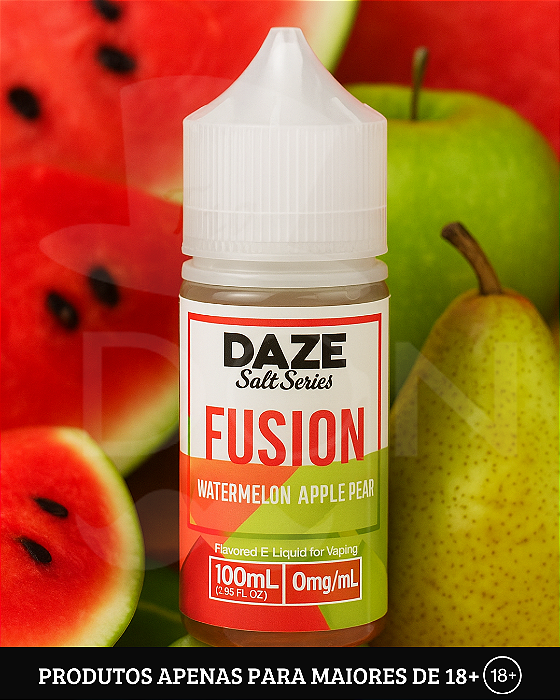 Juice 7Daze Reds Fusion - Watermelon Apple Pear -  3mg - 100ml