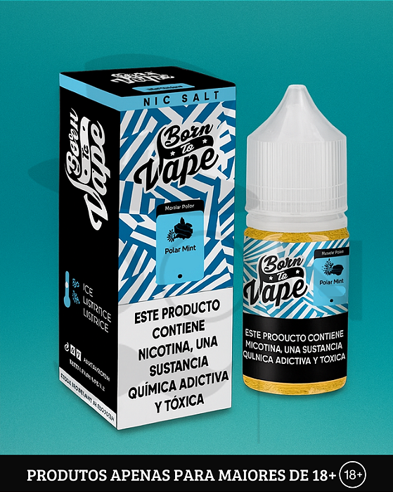 Salt Born To Vape - Polar Mint - 35mg - 30ml