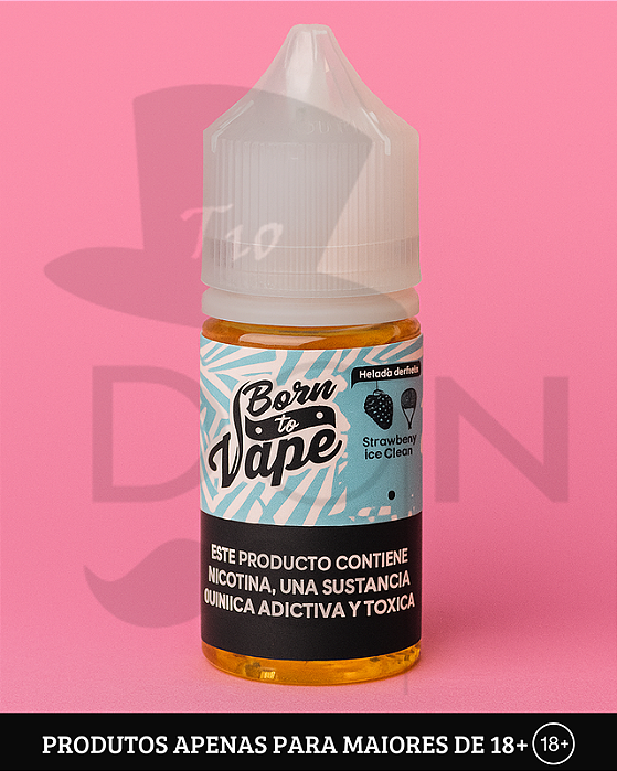 Salt Born To Vape - Strawberry Ice Cream - 35mg - 30ml