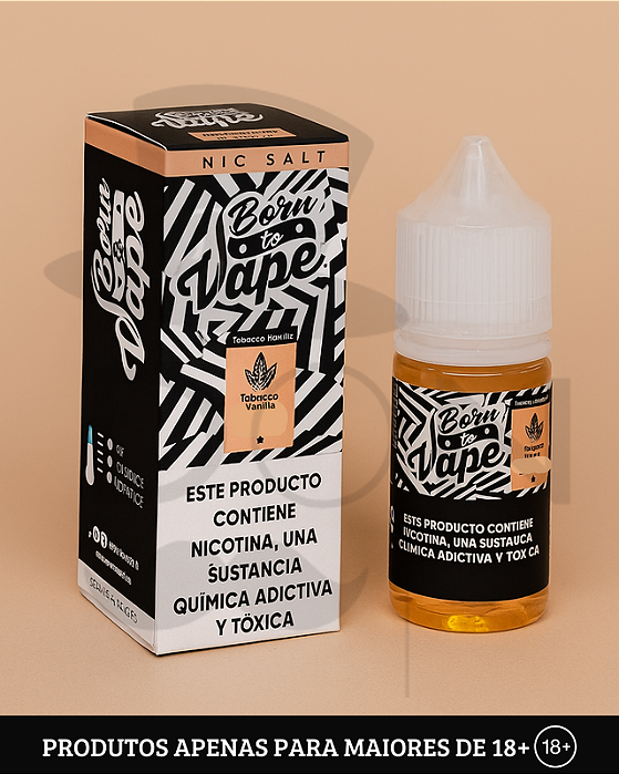 Salt Born To Vape - Tobacco Vanilla - 35mg - 30ml