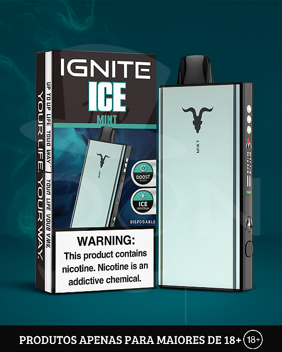 Descartável Ignite V400 40k | 5% (50mg)