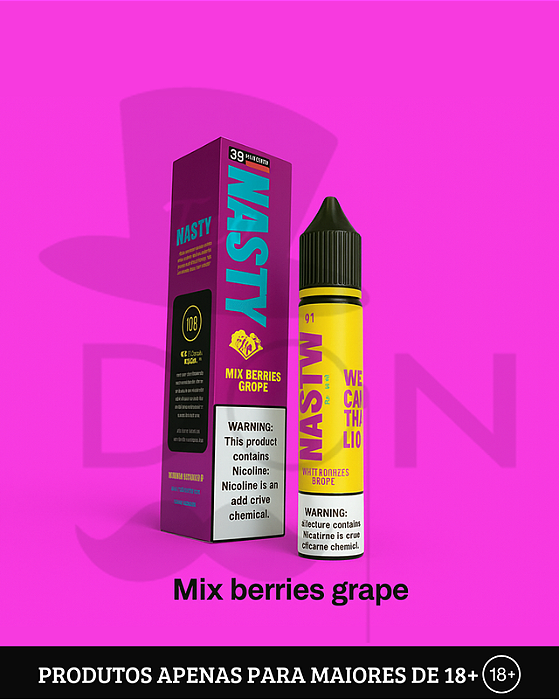 Salt Nasty - New Mix Berries Grape - 35mg - 30ml