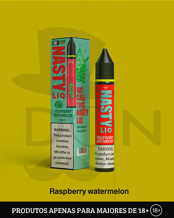 Salt Nasty - New Raspberry Watermelon - 35mg - 30ml