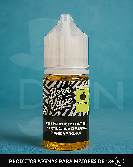 Salt Born To Vape - Green Apple Ice - 20mg - 30ml